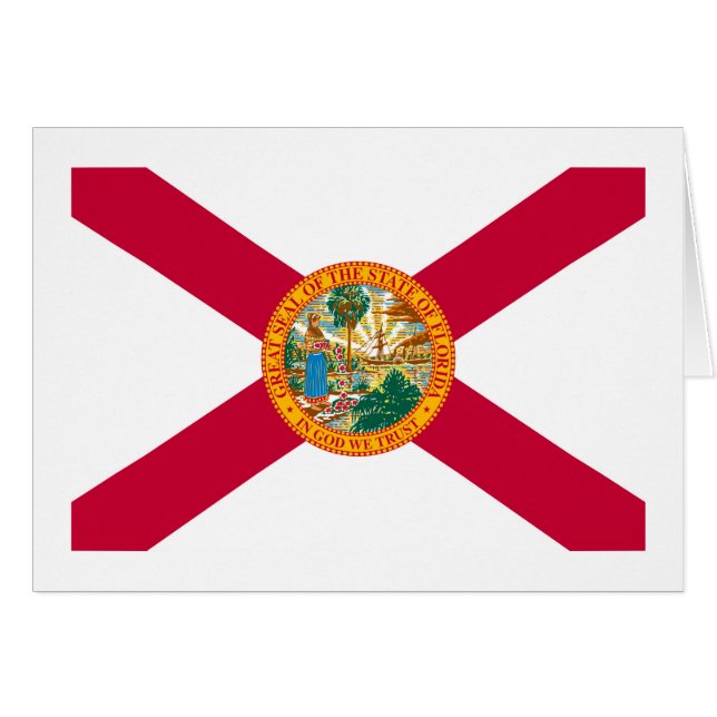 Florida State Flag Design (Front Horizontal)