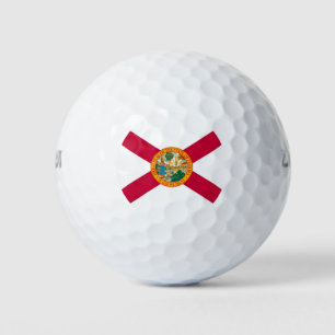 Florida State Flag Design Golf Balls