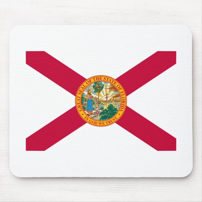 Florida State Flag Design Mouse Pad (Front)