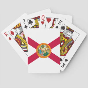 Florida State Flag Design Playing Cards