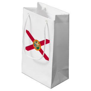 Florida State Flag Design Small Gift Bag