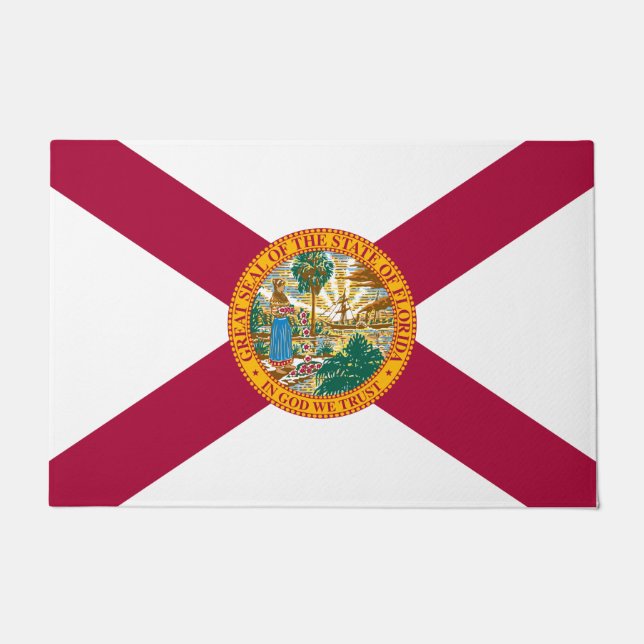 Florida State Flag Doormat (Front)