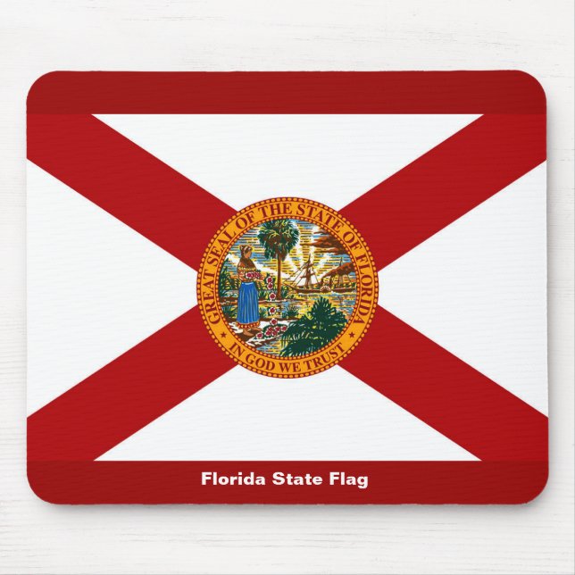 Florida State Flag Mouse Pad (Front)