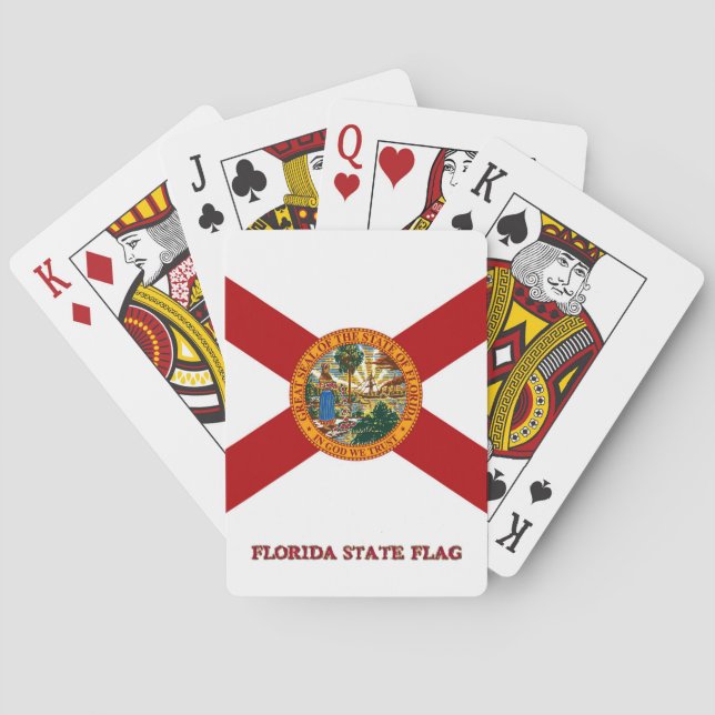 Florida State Flag Playing Cards (Back)