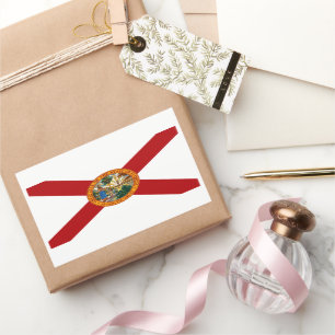 Florida State Flag Rectangular Sticker
