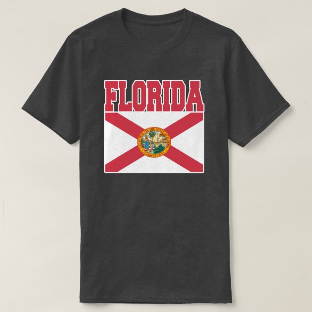 Florida State Flag T-Shirts (Design Front)