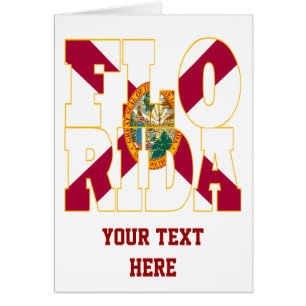 Florida state flag text
