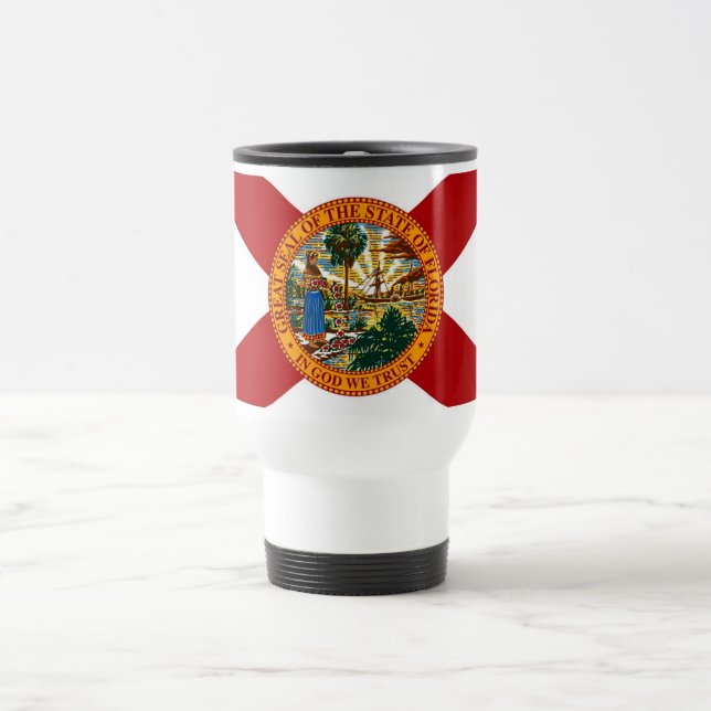 Florida State Flag Travel Mug (Center)