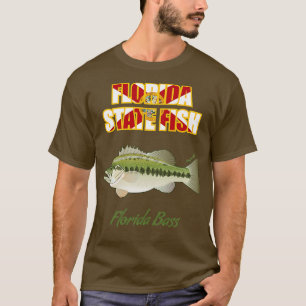 Florida State Freshwater Fish Florida Bass TShirt