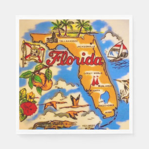 Florida State Party Napkin
