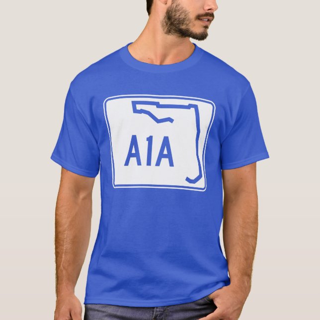 Florida State Route A1A T-Shirt (Front)