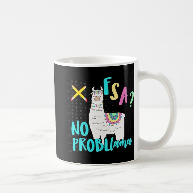 Florida State Test Day Llama For Students1  Coffee Mug (Right)