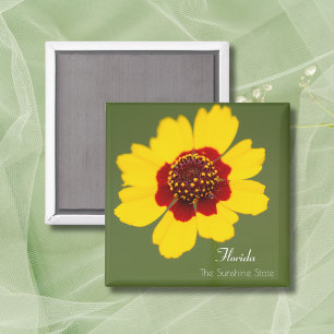 Florida State Tickweed Coreopsis Magnet
