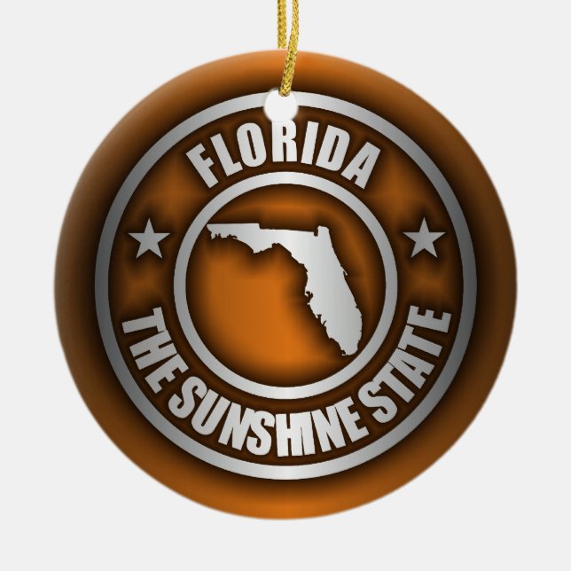 "Florida Steel" Decorative Ornaments (O) (Front)