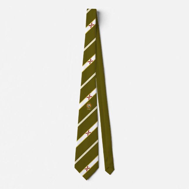 Florida stripes flag tie (Front)