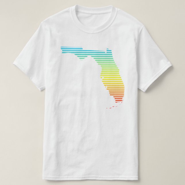 florida summer fade T-Shirt (Design Front)
