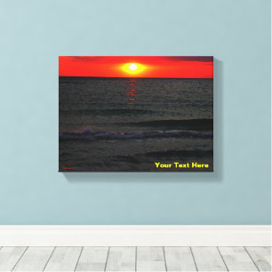 Florida Sunset Canvas Print