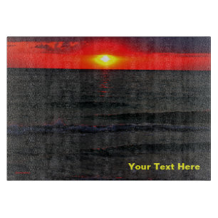 Florida Sunset Cutting Board
