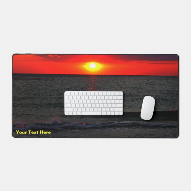 Florida Sunset Desk Mat (Keyboard & Mouse)