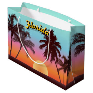 Florida Sunset Large Gift Bag