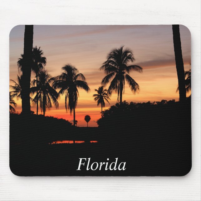 Florida sunset mouse pad (Front)