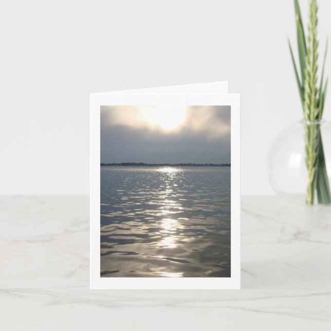 Florida Sunset Note Card (Front)