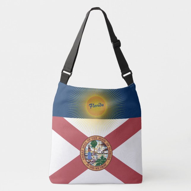 Florida Sunshine Fun Crossbody Bag (Front)