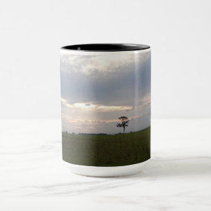 Florida Sunshine on lone pine tree Nature Photo Mug