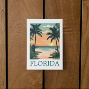 Florida Sunshine State – Tropical Beach Paradise Postcard