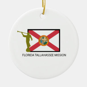 FLORIDA TALLAHASSEE MISSION LDS CTR CERAMIC TREE DECORATION