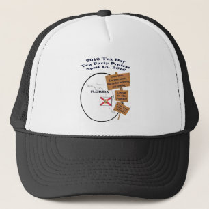 Florida Tax Day Tea Party Protest Baseball Cap