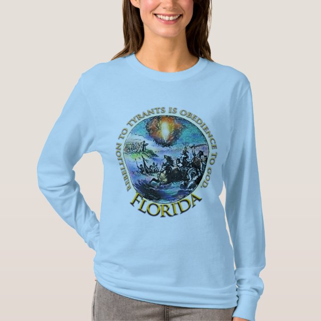 Florida Tea Party t-shirts (Front)