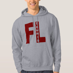 FLORIDA TENNIS Gray Hooded Sweet Hoodie
