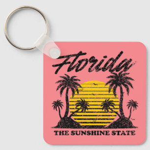 Florida The Sunshine State Key Ring