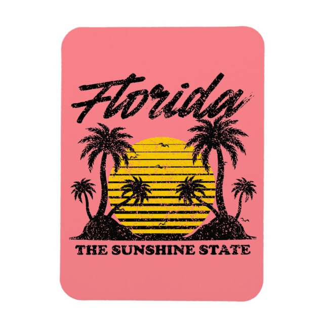 Florida The Sunshine State Magnet (Vertical)