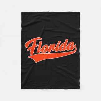 Florida - Throwback Design - Classic Fleece Blanket