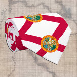 Florida Tie, business fashion USA, Florida Flag Tie<br><div class="desc">Neck Tie: Patriotic Florida Flag fashion and Florida business design USA - love my country,  office wear,  travel,  national patriots / sports fans</div>