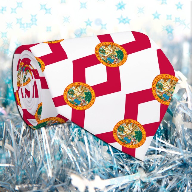 Florida Ties, fashion USA, Florida Flag business Tie (Creator Uploaded)