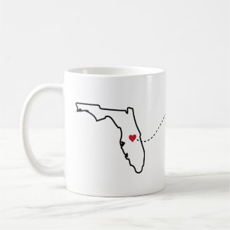 Florida to Ohio - Heart2Heart Coffee Mug