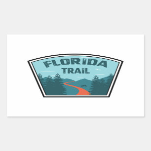 Florida Trail Rectangular Sticker