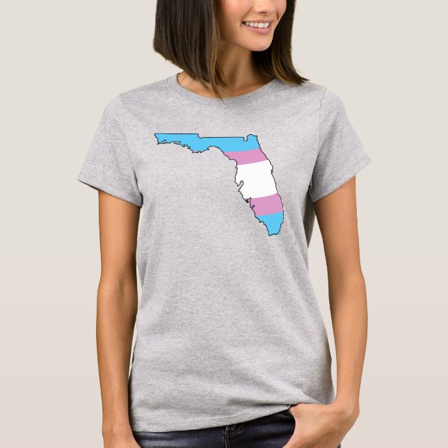 Florida Trans Pride T-Shirt (Front)