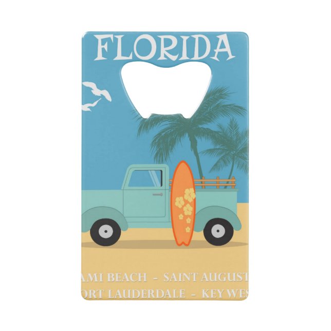 Florida:Travel Bottle Opener (Front)