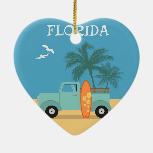 Florida:Travel Ornament (Back)