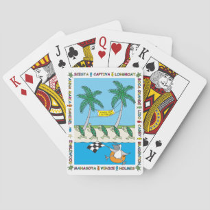 Florida Turtle Season Playing Cards