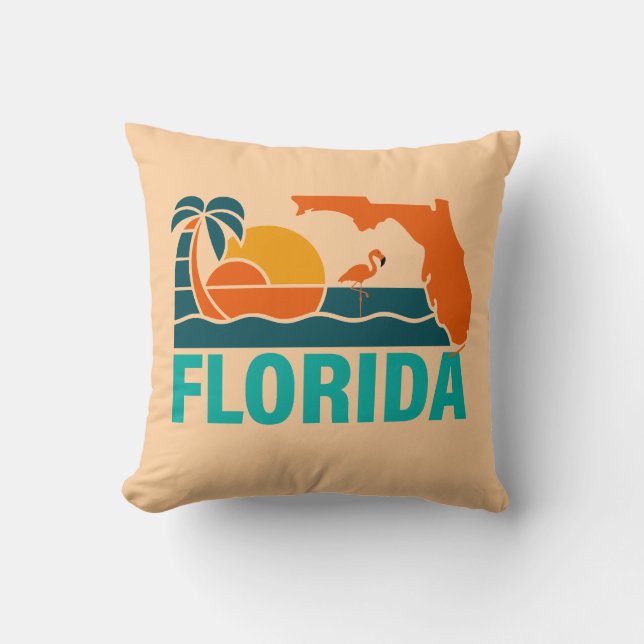 Florida, United States of America Cushion (Front)