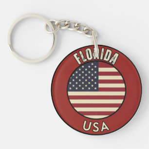 Florida United States of America Key Ring
