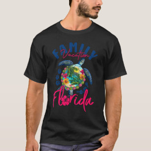 Florida Vacation Sea Turtle Matching Family Group T-Shirt