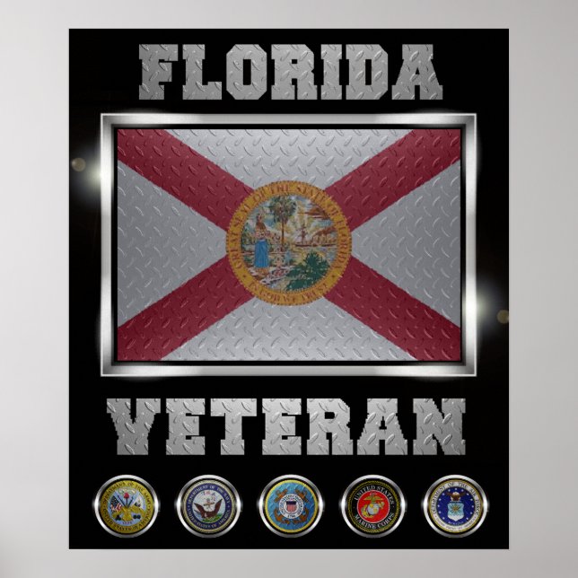 Florida Veteran Poster (Front)