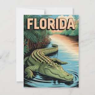 Florida vintage postcard