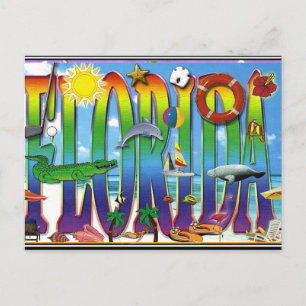 Florida Vintage Postcard